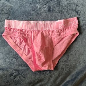 Rounderbum Pink lift brief, lrg